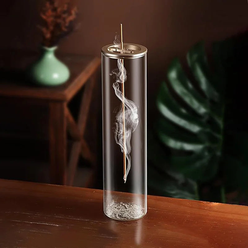 Glass Incense Ritual Holder