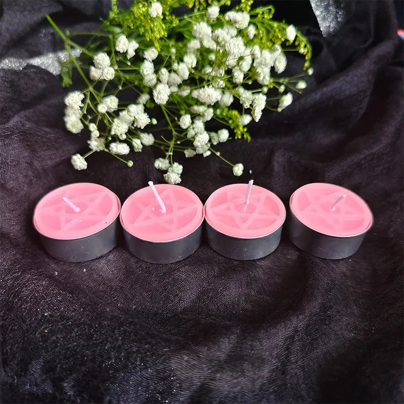 Candele Tea Light con Pentacolo