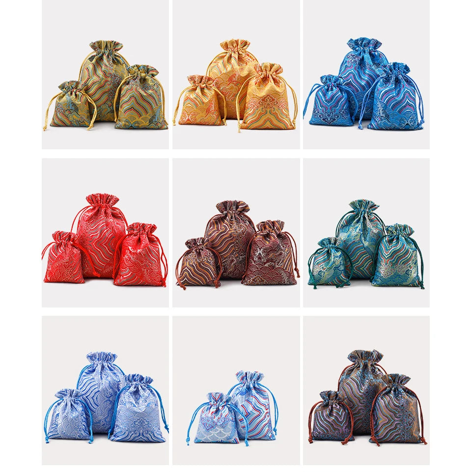 Brokat-Pendel-Stofftasche