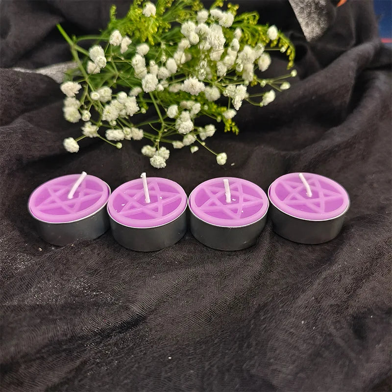 Candele Tea Light con Pentacolo