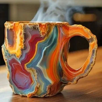 Mineral Crystal Mug — Turn Every Sip Into a Ritual