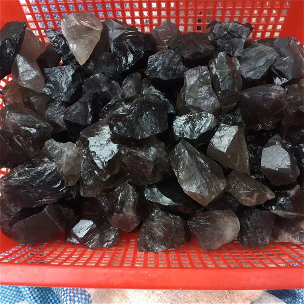 Pedras de Quartzo Fumê