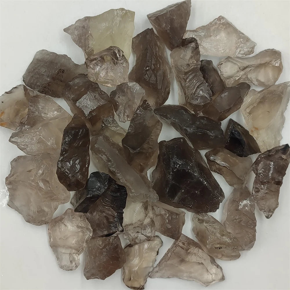 Pedras de Quartzo Fumê