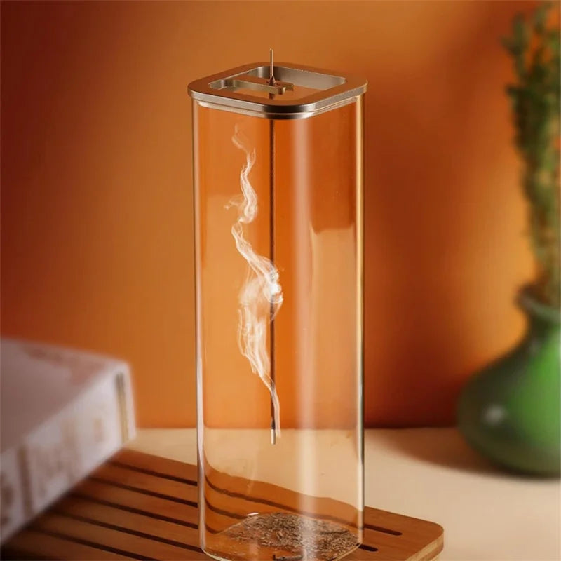 Glass Incense Ritual Holder