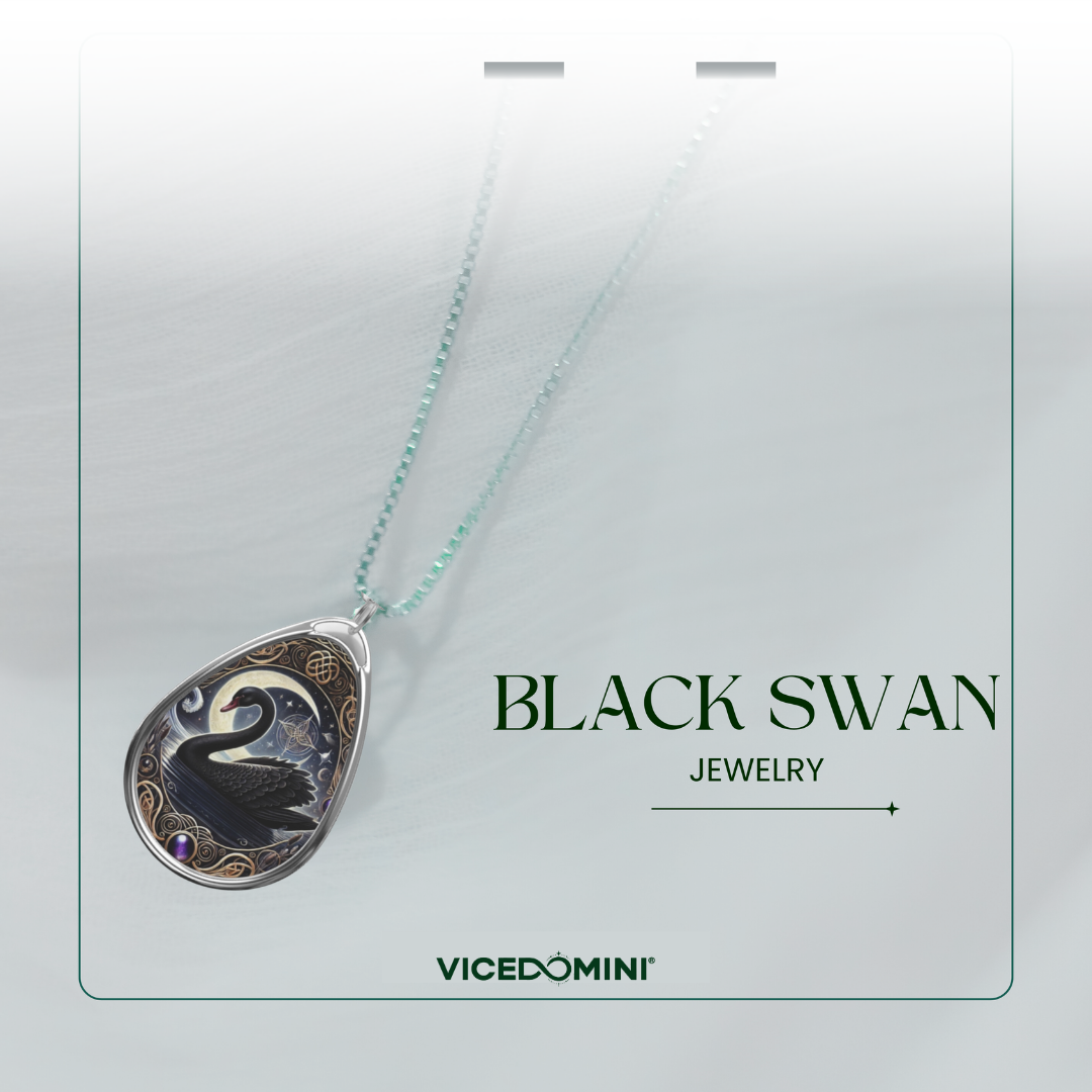Collana Spirito Guida del Cigno Nero