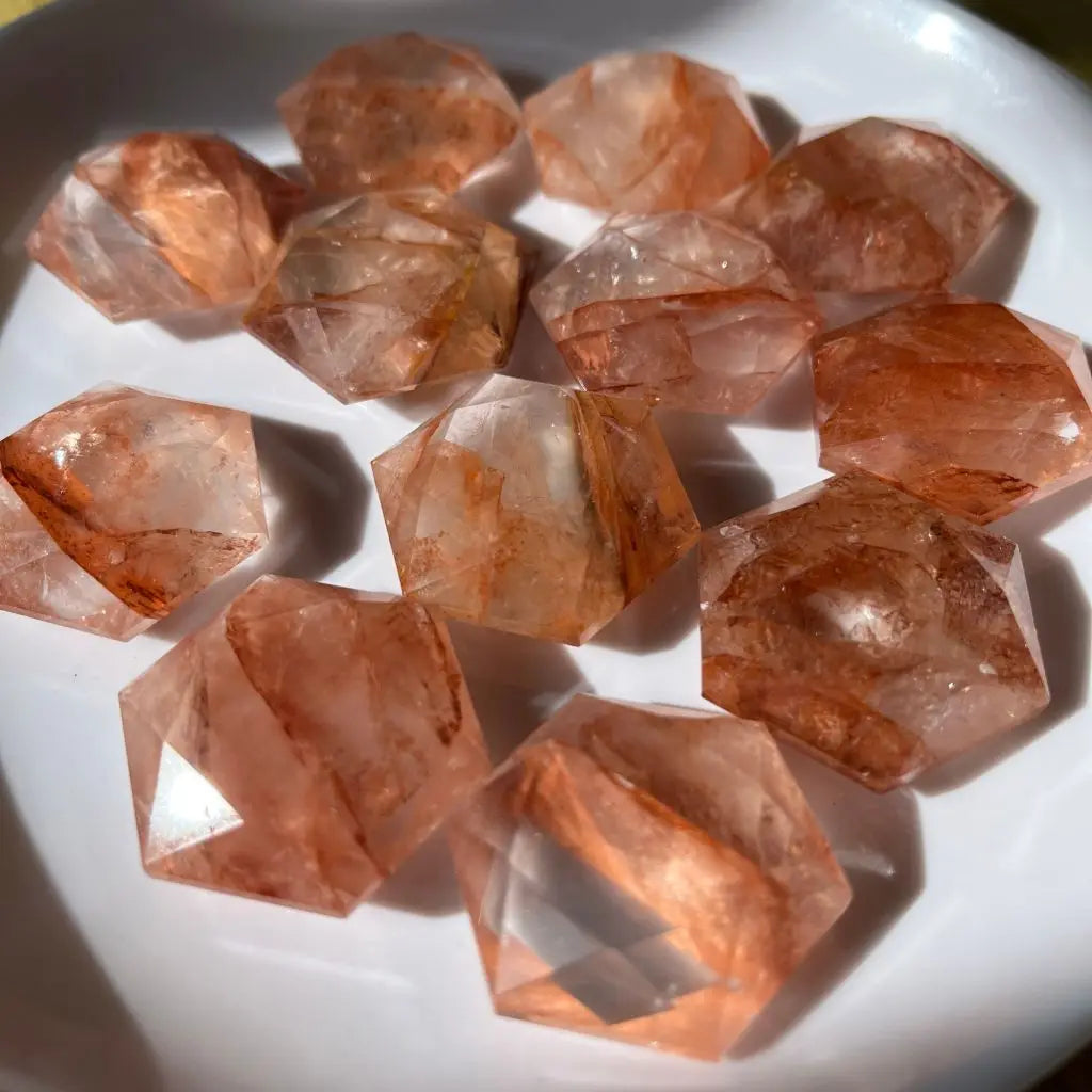 Pierres de quartz de feu