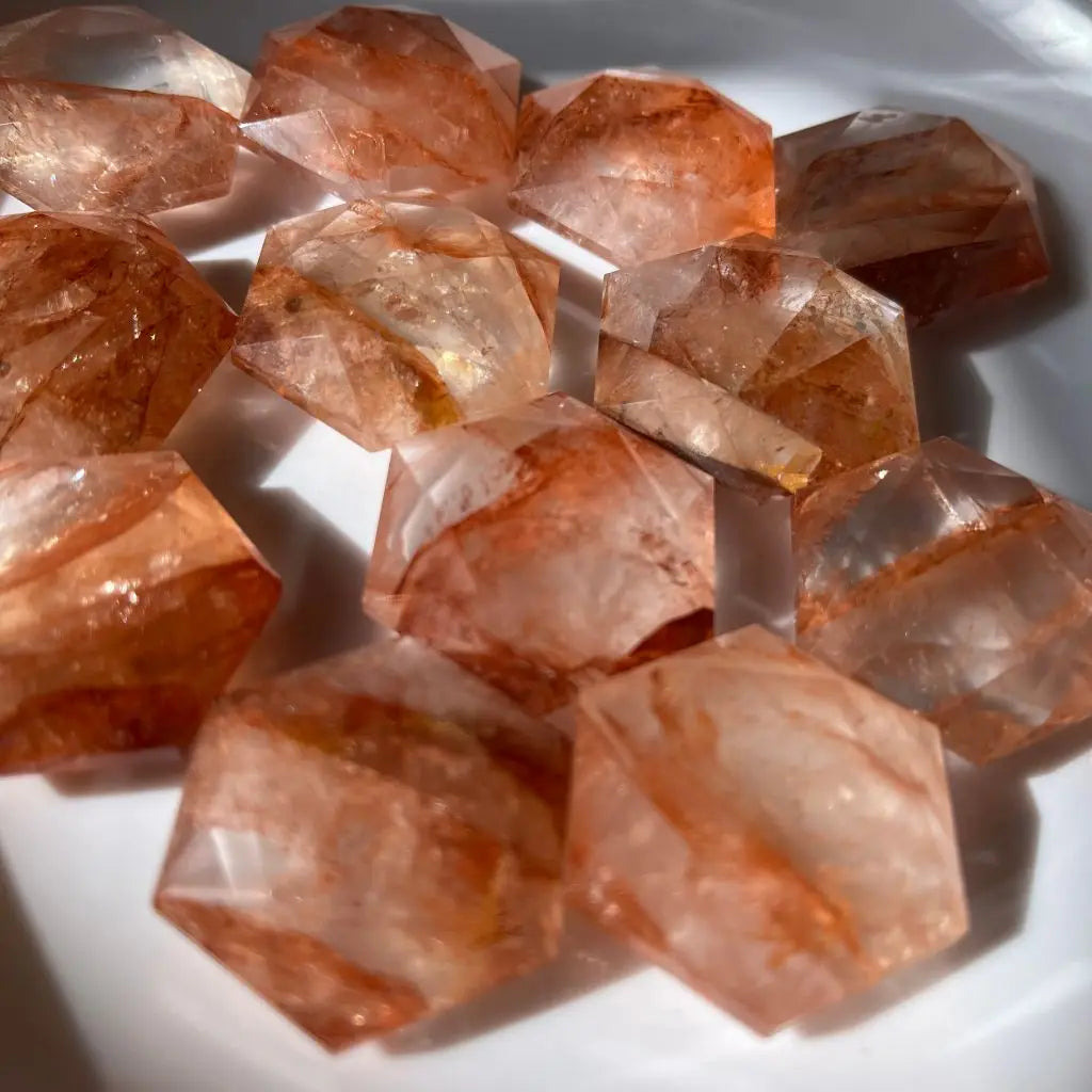 Pierres de quartz de feu