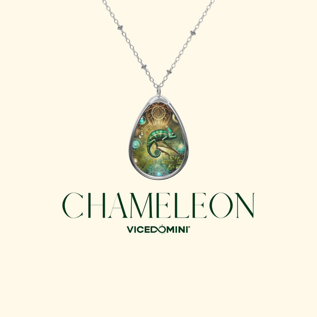 Chameleon Spirit Animal Necklace