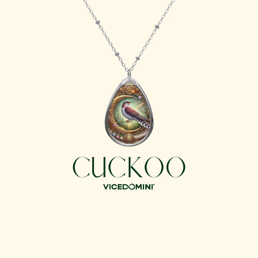 Cuckoo Spirit Animal Necklace