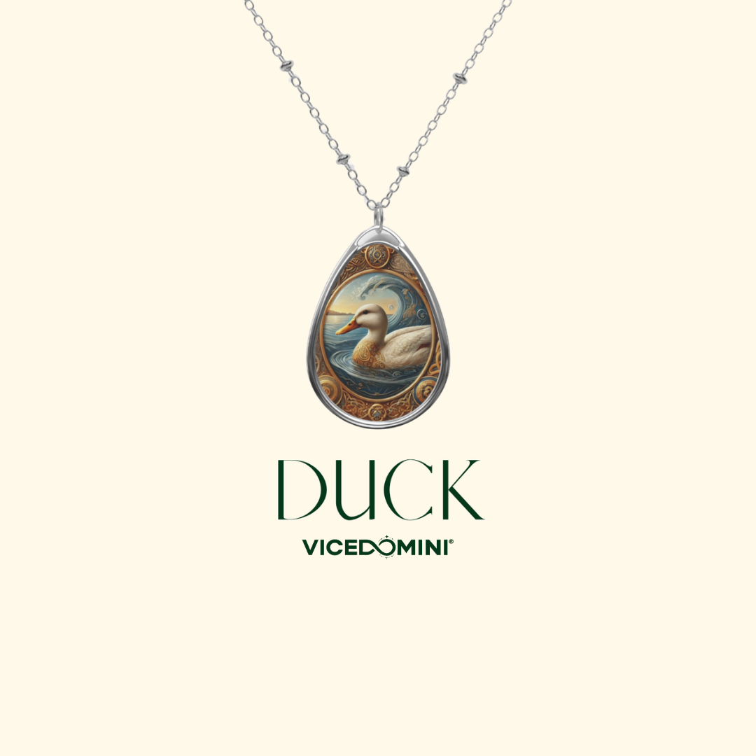 Duck Spirit Animal Necklace