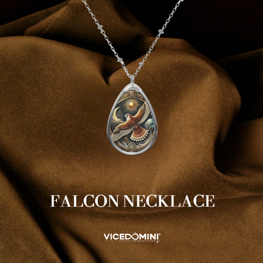 Falcon Spirit Animal Necklace