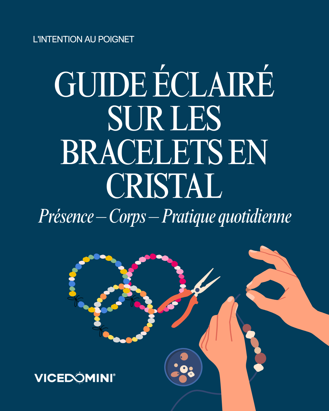Un guide éclairé des bracelets de cristaux