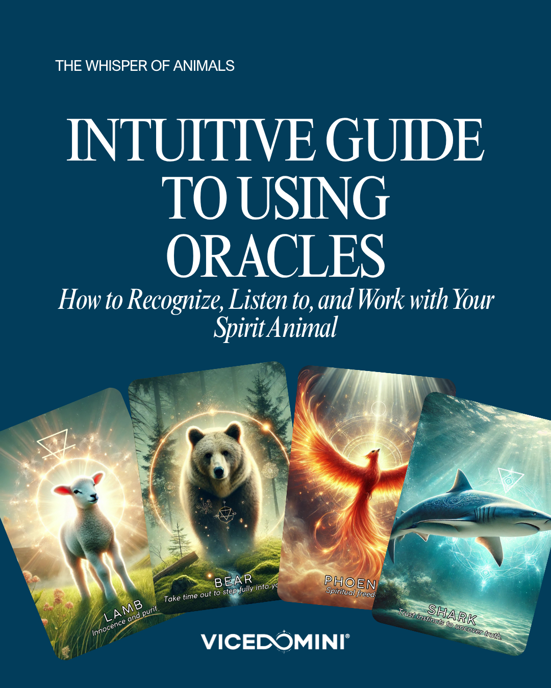 Una Guía Consciente para las Cartas Oráculo de Animales Espirituales