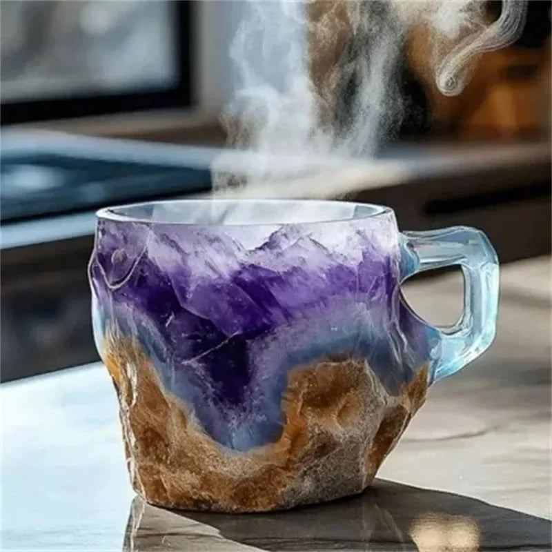 Mineral Crystal Mug — Turn Every Sip Into a Ritual