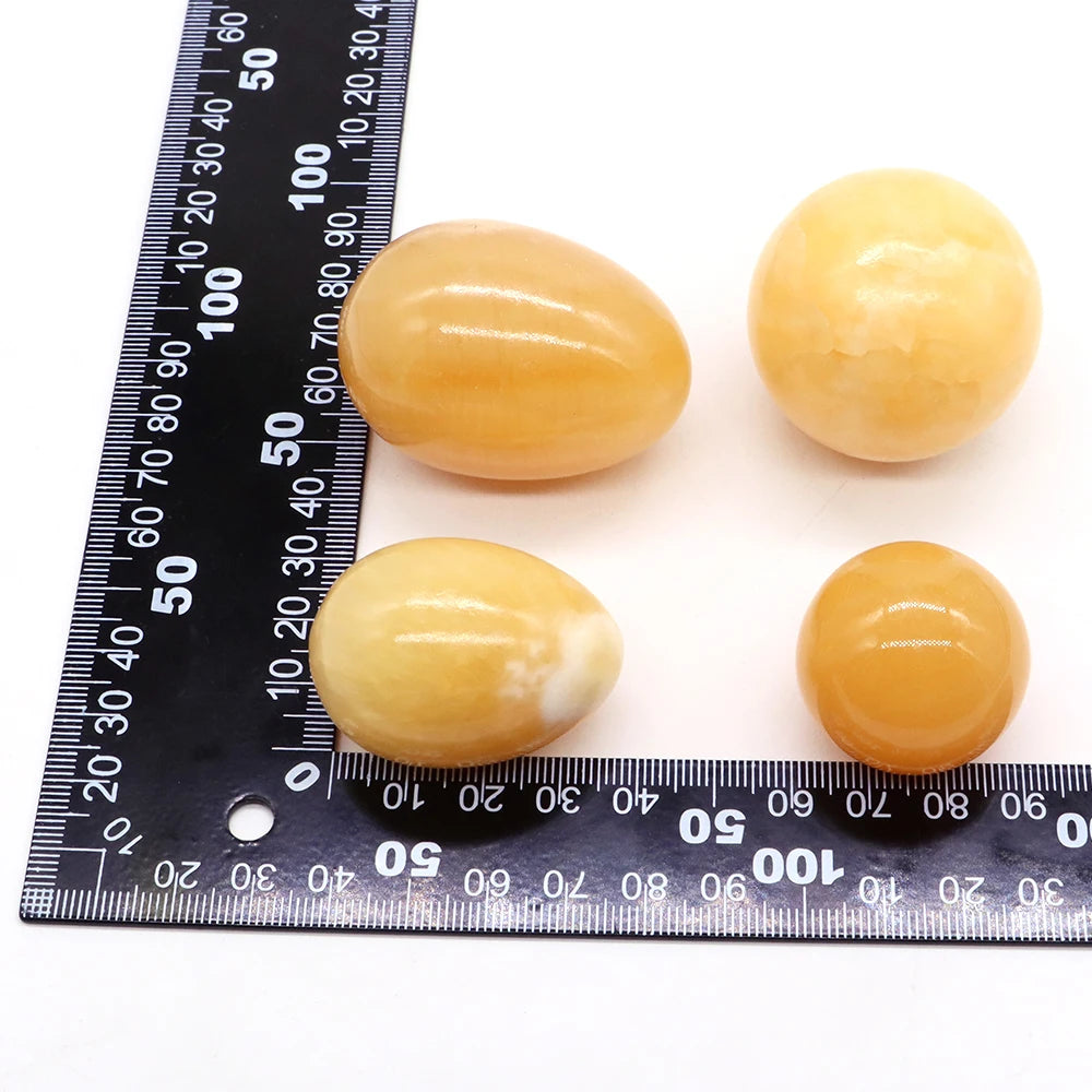 Cristaux et pierres de jade jaune
